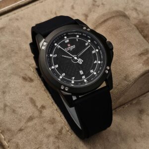 ساعت مردانه نیویفورس naviforce کد NF8031 B/W/B