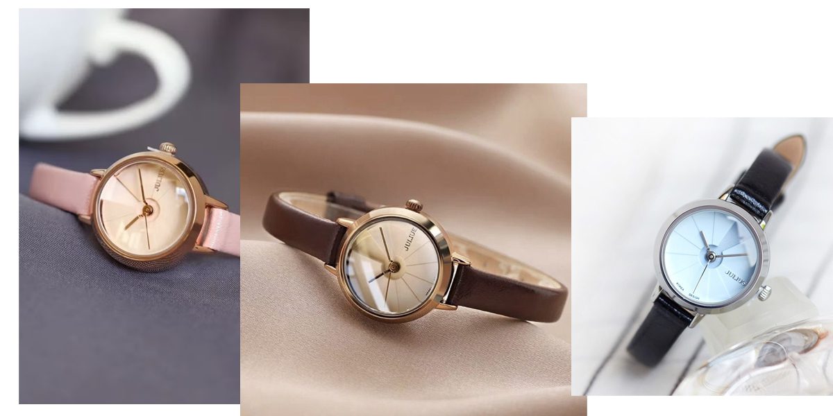 ساعت چرمی زنانه جولیوس