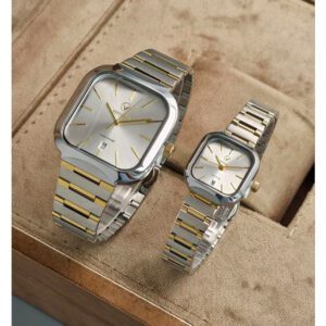 خرید ساعت ست ویتوریا VT3442 VT3443 SG/W